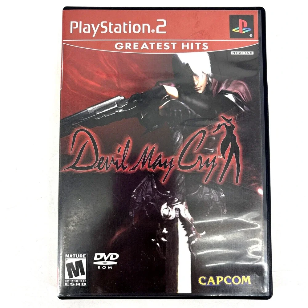 Devil May Cry - Sony PlayStation 2, Complete w/ Manual‎